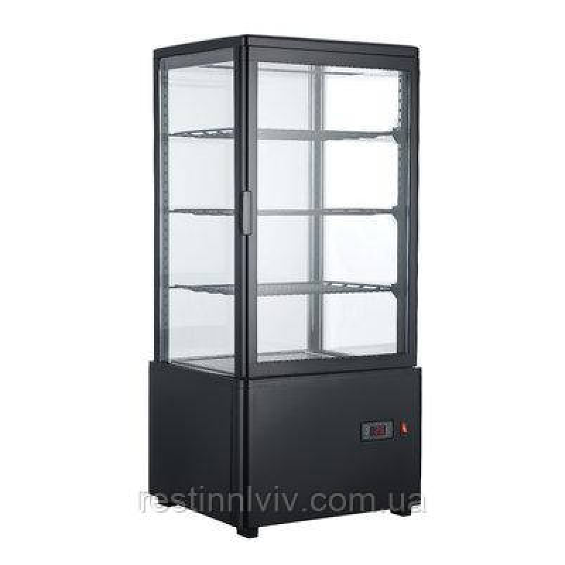 ВІТРИНА ХОЛОДИЛЬНА HURAKAN HKN-UPD78B black