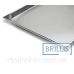 Гастроємність Brillis н/ж сталь GN 2/1-40 мм (650x530x40мм)