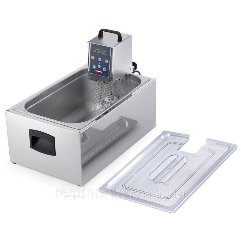 Гастроємність для апарата Softcooker Sirman S/s container GN 1/1 w/lid