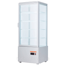 Шафа-вітрина холодильна EWT INOX RT98B white