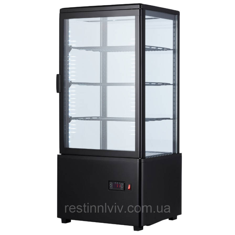 Шафа-вітрина холодильна REEDNEE RT78B black