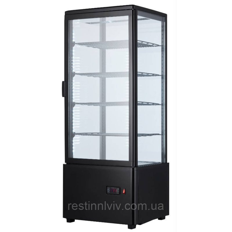 Шафа-вітрина холодильна REEDNEE RT98B black