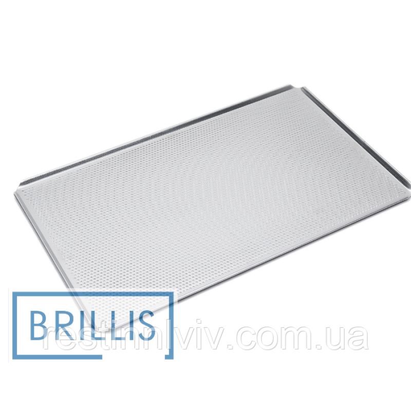 Деко з алюмінію перфороване Brillis GN 1/1(530x325x15)