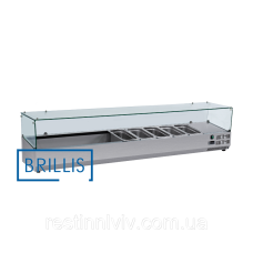 Вітрина холодильна  для топінгу 1,4 м BRILLIS VRX1400/330G
