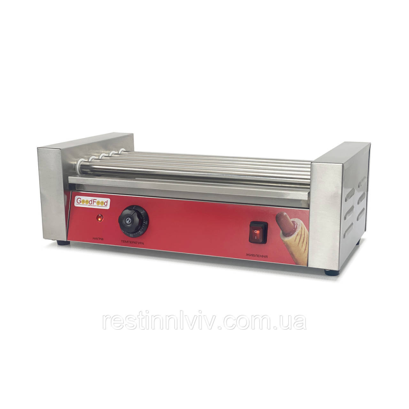 Гриль роликовий GoodFood HDRG5 RED