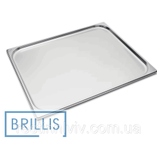Гастроємність Brillis н/ж сталь GN 2/1-20 мм (650x530x20мм)