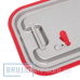Кришка н/ж Brillis GN 1/1 з силіконовим ущільнювачем для гастроємностей
