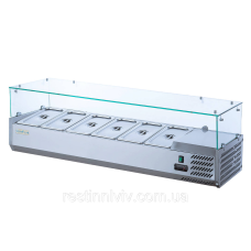 Вітрина холодильна для топінгу GoodFood GF-VRX1400/330-H6C