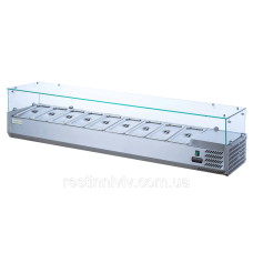 Вітрина холодильна для топінгу GoodFood GF-VRX2000/380-H6C