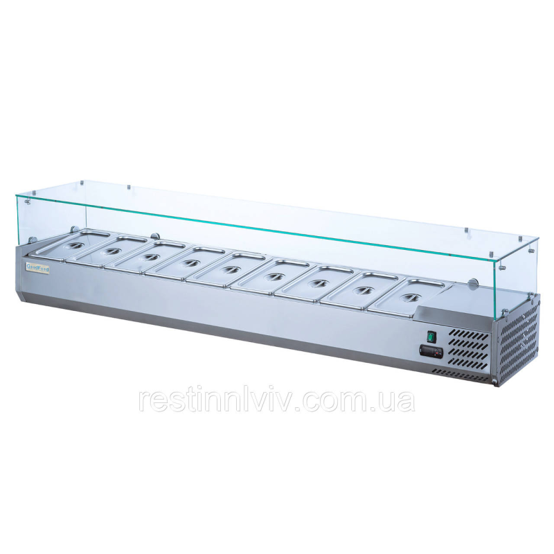 Вітрина холодильна для топінгу GoodFood GF-VRX2000/380-H6C