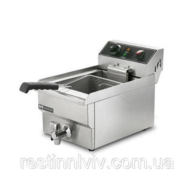ФРИТЮРНИЦЯ HURAKAN HKN-FT10N ОДИНАРНА З КРАНОМ 10 л