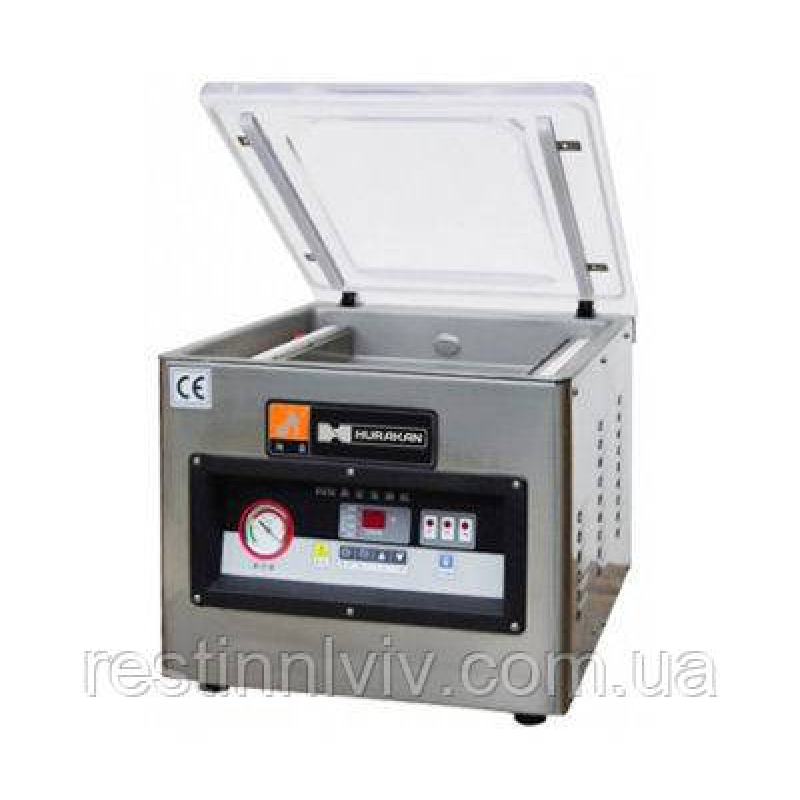 ВАКУУМНИЙ ПАКУВАЛЬНИК HURAKAN HKN-VAC400, 390 мм ПЛАНКА